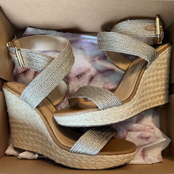 Jessica Simpson Jaulinna Espadrille Wedge Heel - Picture 3 of 8